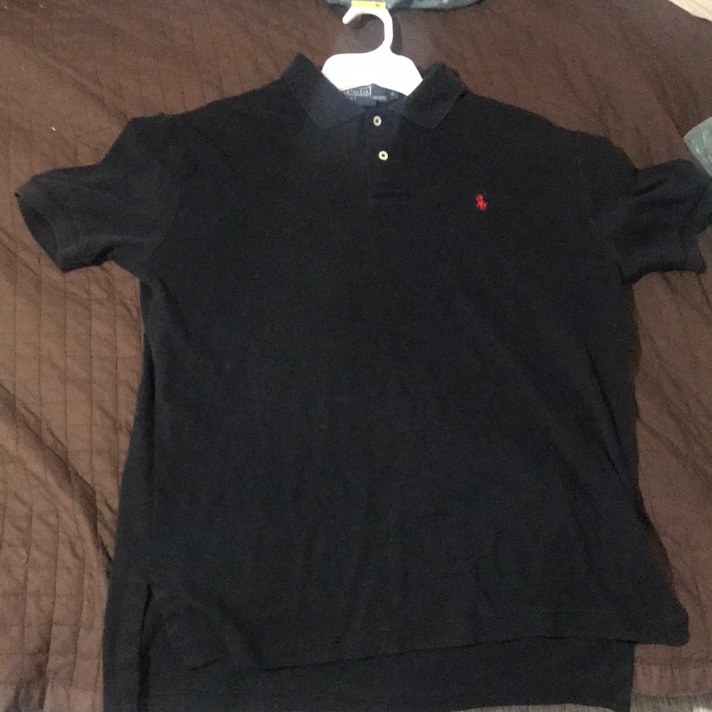 Black and red Ralph Lauren polo
